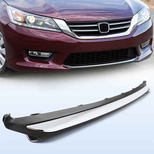 Front Bumper Lower Grille Chrome Molding Trim for 2013-2015 for Honda Accord