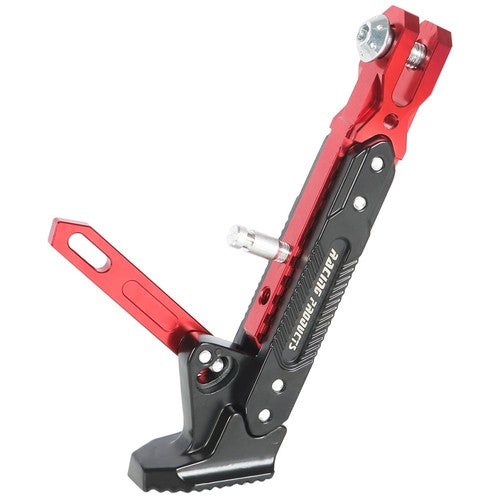 CNC Adjustable Motorcycle Kickstand Foot Side Support Stand Aluminum Alloy