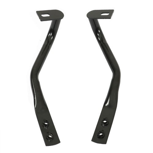 Metal Front Bumper Brace Bracket Suit For 2007-2013 Chevy Silverado 1500 Black