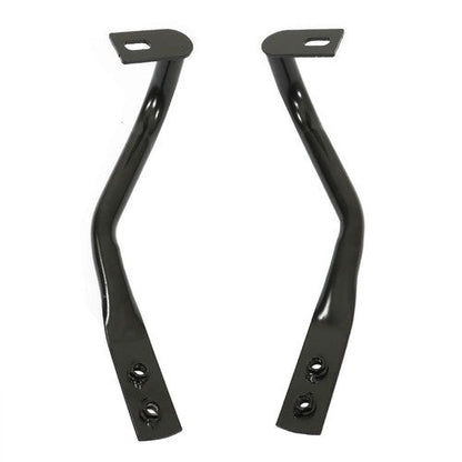 Metal Front Bumper Brace Bracket Suit For 2007-2013 Chevy Silverado 1500 Black