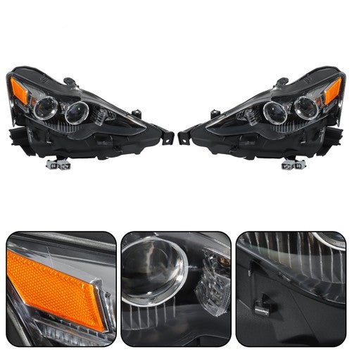 LH&RH For Lexus IS250 IS200T IS300 IS350 2014-2016 LED Type Projector Headlights