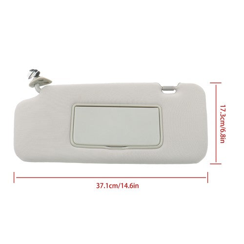 Suitable For Nissan Muran 2009-13 2014 Left Side Sun Visor New Beige W/  Mirror