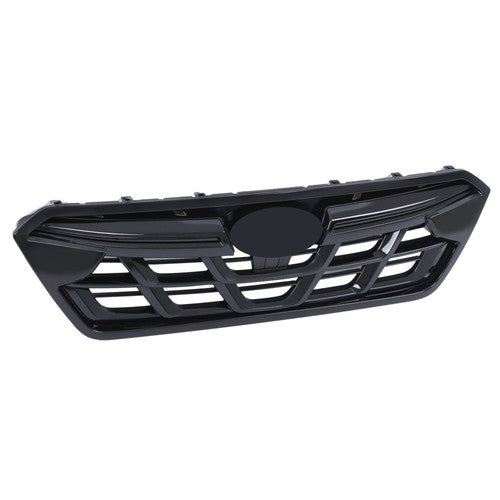 Front Bumper Upper Grille Replacement Gloss Black For SUBARU Crosstrek 2021-2023