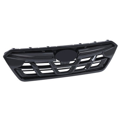 Front Bumper Upper Grille Replacement Gloss Black For SUBARU Crosstrek 2021-2023