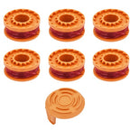 New 12 pcs For Worx Trimmer WA0010 Grass Trimmer Line Spools Weed Eater