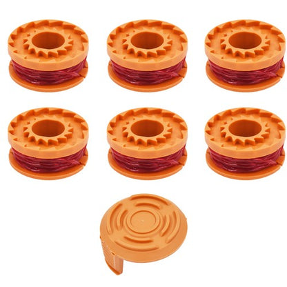 New 12 pcs For Worx Trimmer WA0010 Grass Trimmer Line Spools Weed Eater