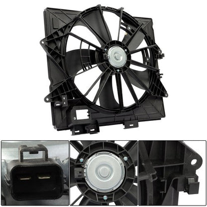 622930 Radiator Condenser Cooling Fan Assembly For Cadillac CTS 2009 2010-2013