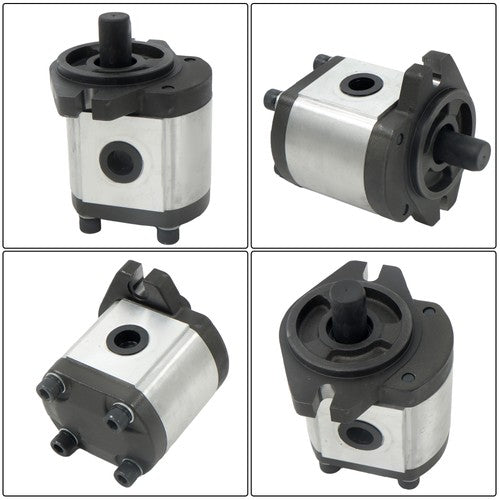 Hydraulic Gear Pump 4-12GPM SAE A-2 3/4" Keyed Shaft CCW Cast Iron Flange