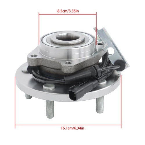 2 PCS For Dodge Grand Caravan Town & Country Routan Wheel Bearing and Hubs Front