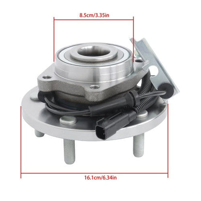 2 PCS For Dodge Grand Caravan Town & Country Routan Wheel Bearing and Hubs Front