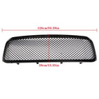 For Ford F250 F350 1999-2004 Front Bumper Upper Hood Grill Durable Plastic Black