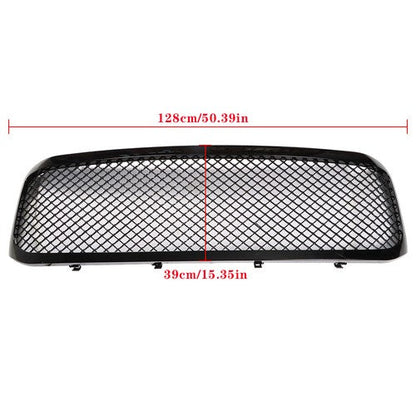 For Ford F250 F350 1999-2004 Front Bumper Upper Hood Grill Durable Plastic Black