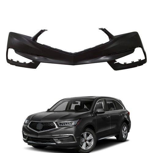 Plastic Primed Front Bumper Cover Fit For Acura MDX 2017 2018 2019 2020