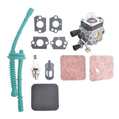 Carburetor Carb Fit For FS55 FS45 FS46 FC55 FS38 HS45 w/ Fuel Line Kit New