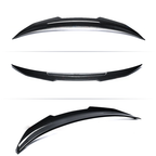 Carbon Fiber Rear Bumper Diffuser Lip & Spoiler Wing Fit 2014-2017 Infiniti Q50