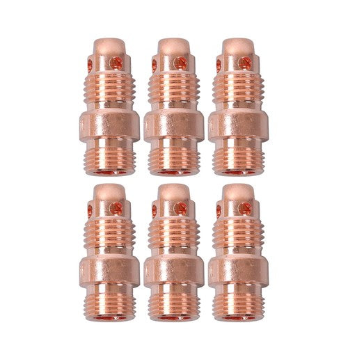 TIG Welding Torch Kit - Alumina Nozzle, Collets, Stubby Gas Lens 123 Pcs