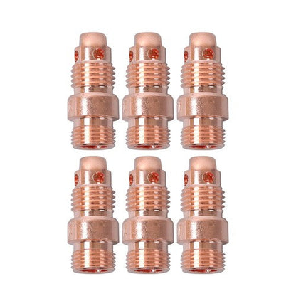 TIG Welding Torch Kit - Alumina Nozzle, Collets, Stubby Gas Lens 123 Pcs
