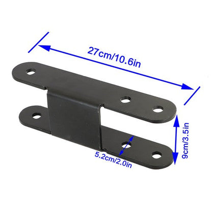 Fit For Chevy S10 GMC Sonoma Black 1-3'' Torsion Keys Rear Shackles Lift Kit 4x4