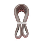 60 80 120 150 240 400 Grit Belt Sander 12 Pack 1" x 42" Sanding Belts