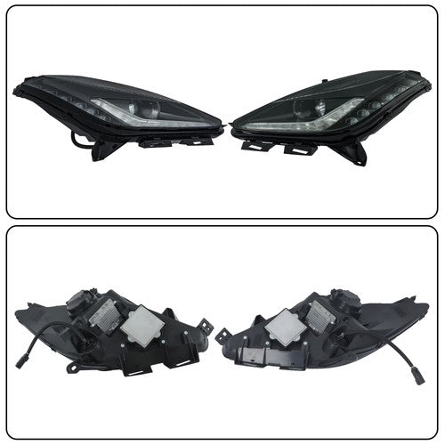 Pair For Chevrolet Corvette 2014-2019 HID/Xenon W/LED DRL Left&Right Headlight