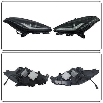 Pair For Chevrolet Corvette 2014-2019 HID/Xenon W/LED DRL Left&Right Headlight