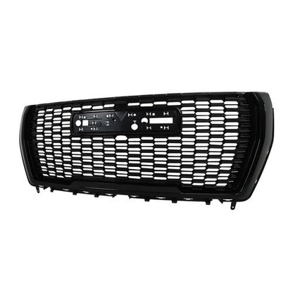 Gloss Black Front Bumper Grille Plastic 7pcs Suit For 2021-23 GMC Yukon&Yukon XL