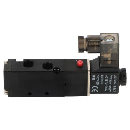 5 Way 1/8" Solenoid Valve Pneumatic Air Control 24 VDC Coil v dc