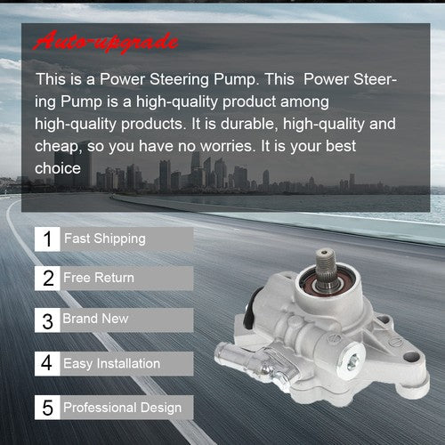 For 97- 01 Honda Civic CRV CR-V Acura EL Power Steering Pump 56110p2a963