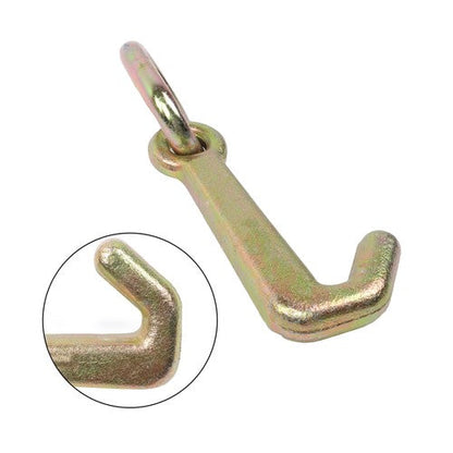 5/16 Inch Mini J Hook G70 5400 lbs Working Load Limit with Link Pack of 2