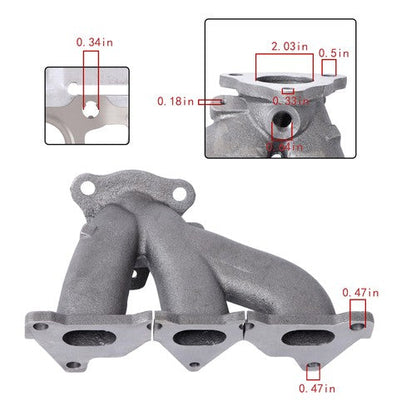 Right Exhaust Manifold w/ Gasket for Chevrolet Traverse 2009 2010 2011-2017 3.6L
