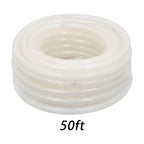 High Pressure Water Hose 50FT Braided Clear PVC Vinyl Tubing 1/2" ID 3/4" OD