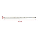 1 Pair 18 Inch 150 Lb Capacity Heavy Duty Locking Drawer Slides