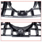 Glossy Black Grille For Mercedes Benz W166/C292 2016-2019 GLE350 W/camera hole