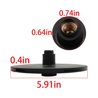 R0536400 Booster Pump Impeller Pool Cleaner Part For Polaris New Style PB4-60