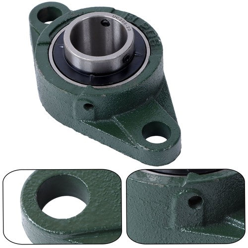 UCFL206-20 Self Alignment Pillow Block Bearing 1-1/4" Bore Solid Base 4pcs ﻿