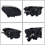 Left w/Animation w/o Leveling Headlight LED DRL For 21-22 Jeep Grand Cherokee