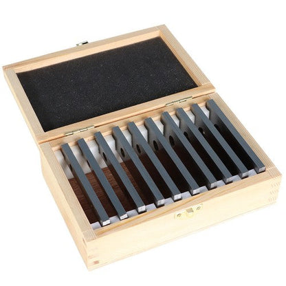 0. 001" 1/8 x 4" 10 Pair Precision Parallel Set Hardened Steel In Case