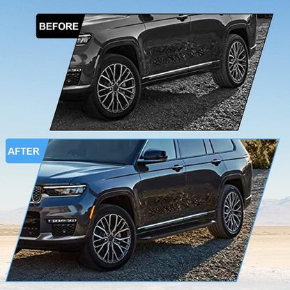 Grand Cherokee L 3 Row Side Step Running Boards for 2021 2022 2023 2024 2025