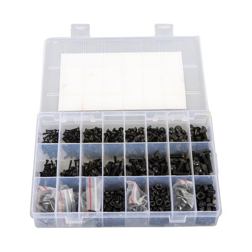 1625PCS Screws Bolts and Nuts Assortment Kit, M2 M3 M4 M5 Nut Bolt Assortment