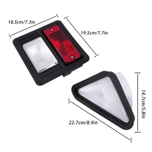 Front & Rear Light Kit For Bobcat S150 S175 S185 S205 S220 S250 S300