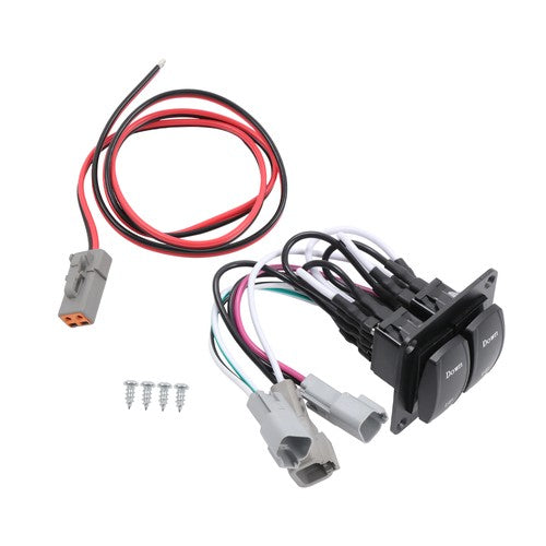 10222-211D 10222211D Marine Trim Tab Double Rocker Switch Kit NEW