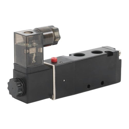 1/8" 5 Way 2 Position Directional Control Electric Air Solenoid Valve 12V DC