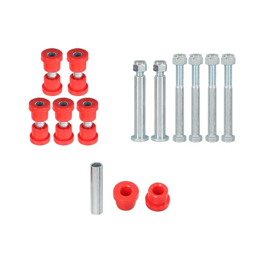 New For EZGO TXT/Medalist 94+ Club Car 1981+ Rear Leaf Spring Bushing Kit Usa