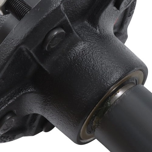[2-Pack] New Pre-assembled For 5-Lug-4.5" Trailer Hub Kit and Round #84 Spindle