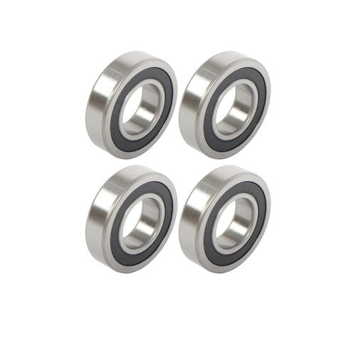 4Pcs 62/32-2RS Bearings 32×65×17mm Double Rubber Seals Deep Groove Ball Bearing