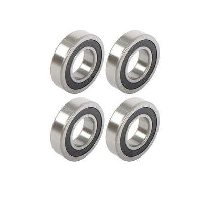 4Pcs 62/32-2RS Bearings 32×65×17mm Double Rubber Seals Deep Groove Ball Bearing