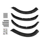 New Plastic Black Wide Wheel Lip Fender Flares Fit For Ford Bronco 2021-2024