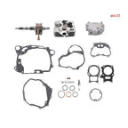 For Honda TRX250 Rebuild kit Crankshaft+cylinder head+overhaul pad 13000-HM8-A40