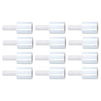 12 Rolls 5" in. x 1000FT 80 Gau Stretch Shrink Film Hand Wrap With Handle -CLEAR