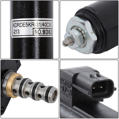 For Kobelco SK200/230/350-8 YN35V00049F1 KDRDE5K-31/40C50-213 Solenoid Valve